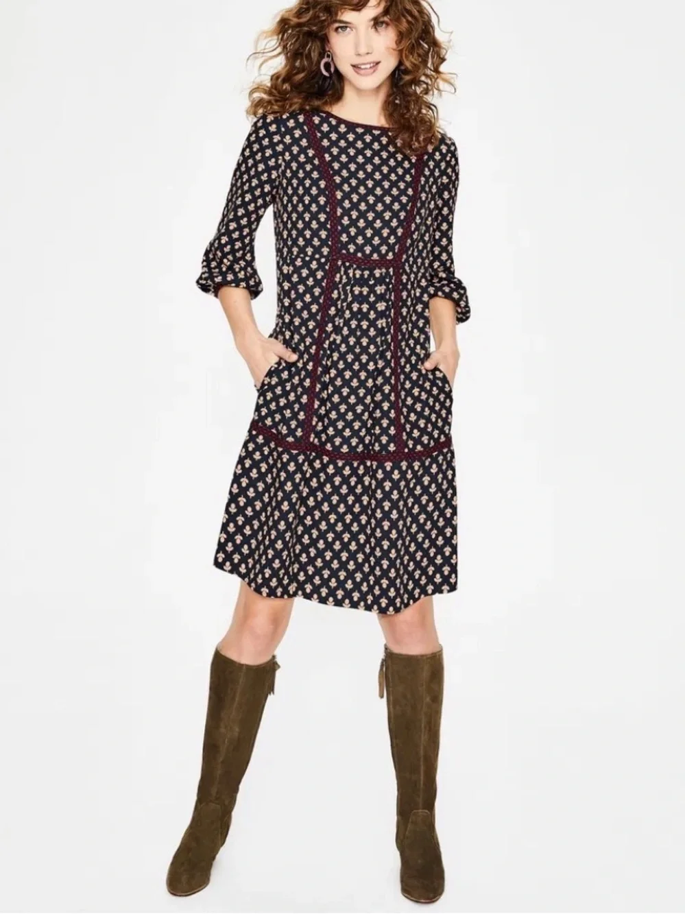Boden Luna Heritage Prairie Dress